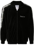 Doublet Velvet Surprise Bomber Jacket - Black