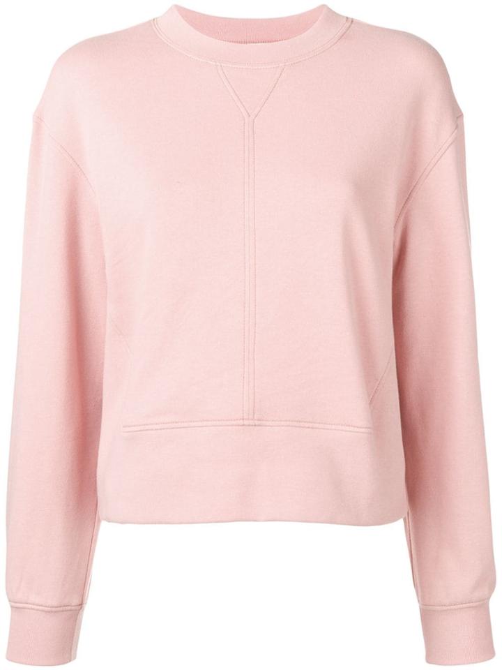 Cédric Charlier Classic Long-sleeve Sweatshirt - Pink