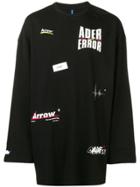 Ader Error Logo Printed Jumper - Black