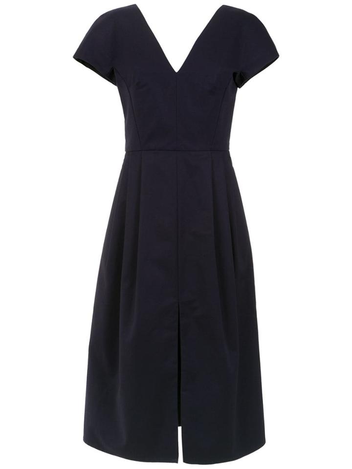 Andrea Marques V-neck Dress - Blue