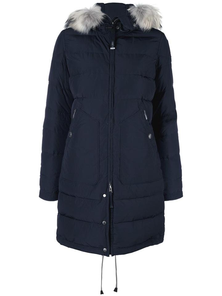 Parajumpers Fur Hood Coat - Blue
