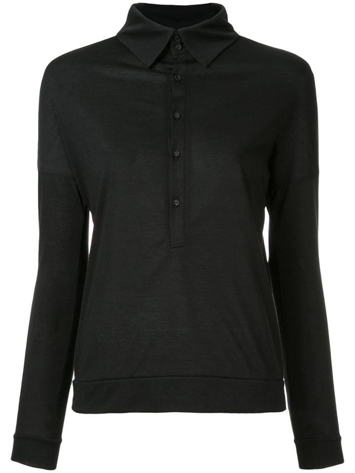 En Route Classic Roll-neck Sweater - Black