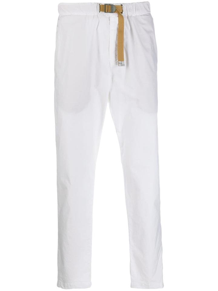 White Sand Elasticated Waistband Trousers