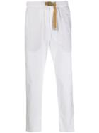White Sand Elasticated Waistband Trousers