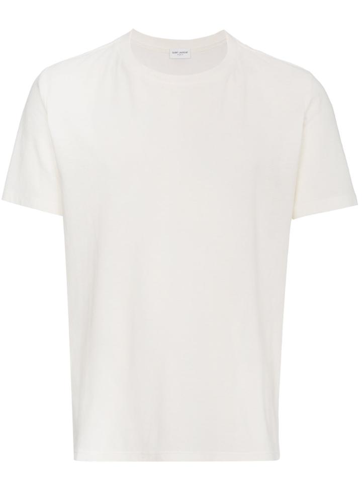 Saint Laurent 1971 Logo T Shirt - White