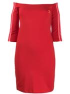 Adidas Off The Shoulder Dress - Red