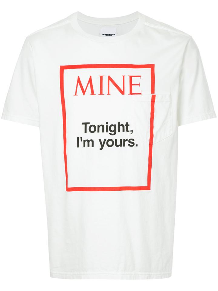 Takahiromiyashita The Soloist Mine T-shirt - White