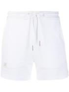 Thom Browne Rwb Stripe Piqué Shorts - White