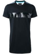 Diesel Tonal Stripe T-shirt, Men's, Size: Small, Blue, Rayon/polyester/spandex/elastane