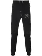 Philipp Plein 'opening' Track Pants, Men's, Size: Large, Black, Cotton