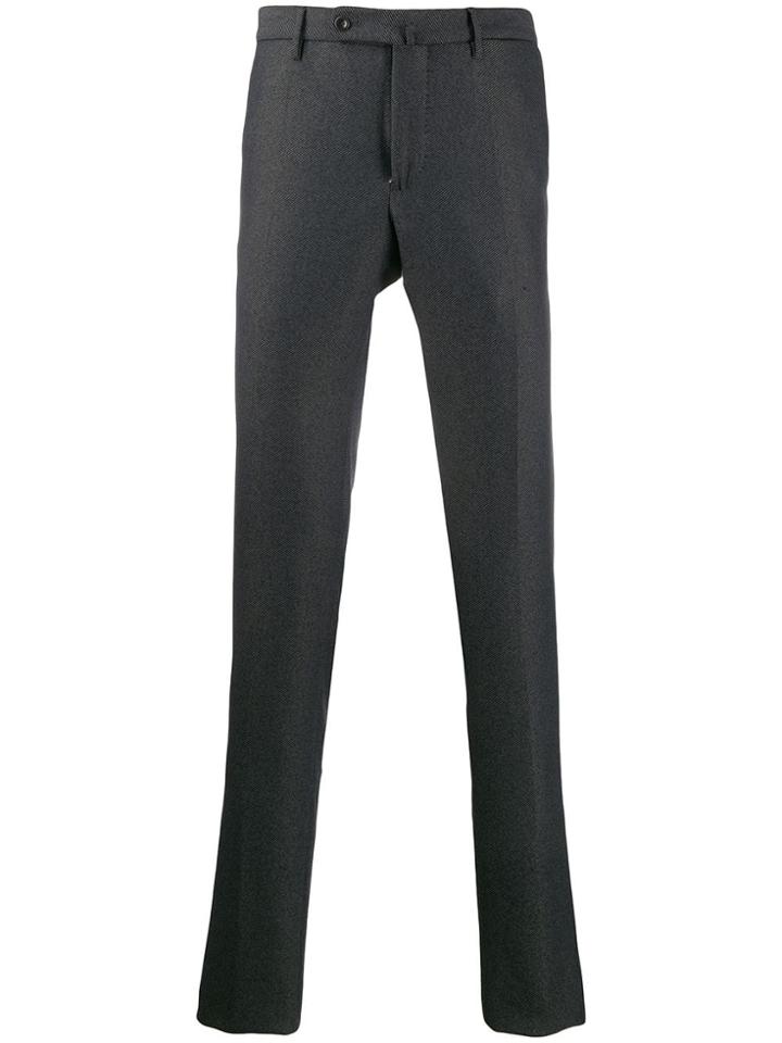 Incotex Smart Suit Trousers - Black