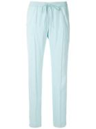 Reinaldo Lourenço Drawstring Straight Trousers - Blue