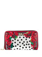 Dolce & Gabbana Floral Print Wallet - Red