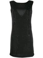Liu Jo Stud-embellished Sleeveless Dress - Black