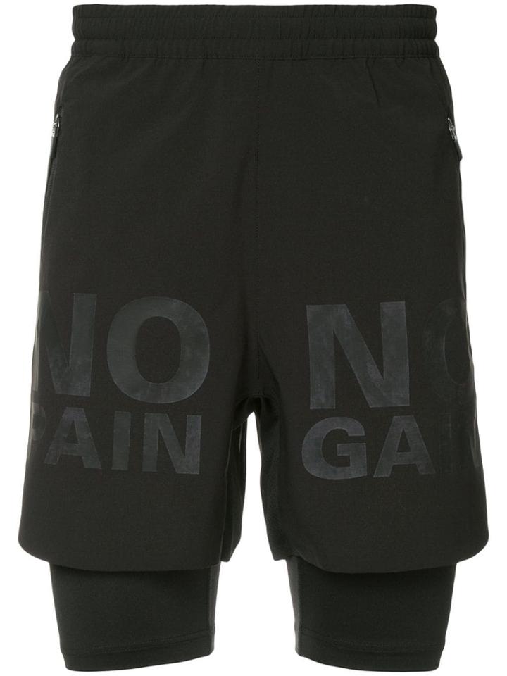 Blackbarrett Shorts With Leggings