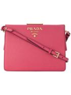 Prada Light Frame Shoulder Bag - Pink & Purple