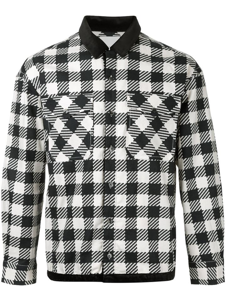 Estnation Checked Shirt - Black
