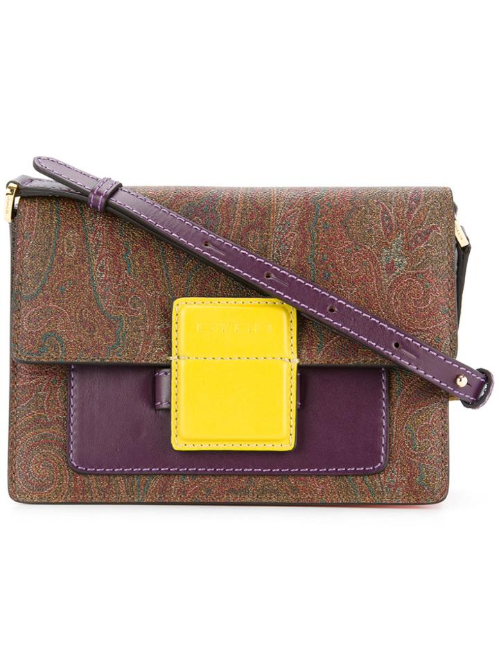 Etro Paisley Patterned Shoulder Bag - Multicolour