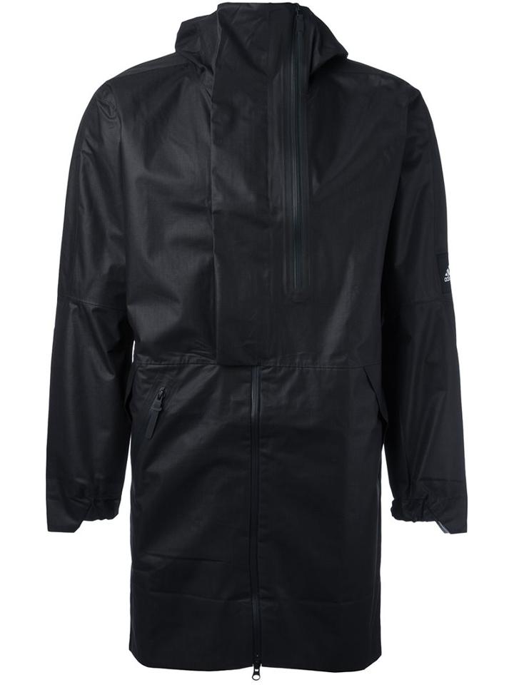 Adidas 'sw Unisex' Parka Coat, Size: Small, Black, Aramid/polyester/polyurethane
