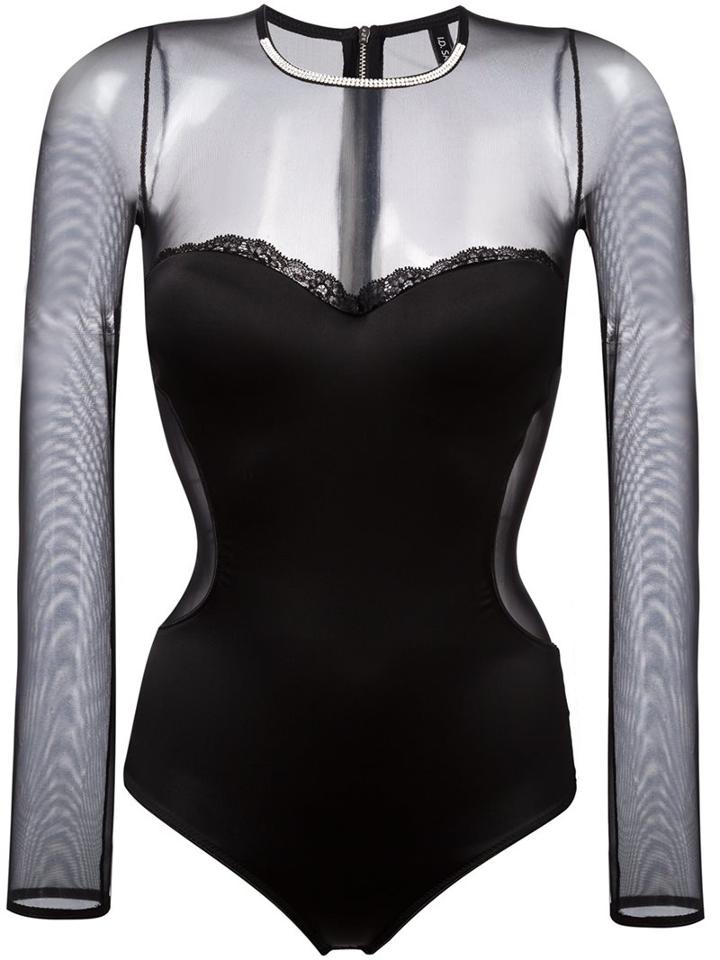 I.d.sarrieri 'my Cocktail Dress' Body, Women's, Size: 32b, Black, Silk/cotton/nylon/spandex/elastane