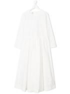 Caffe' D'orzo Teen Pleated Dress - White