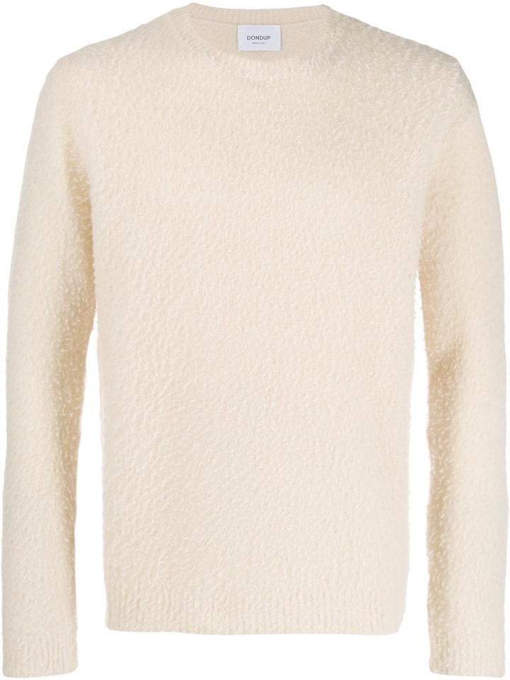 Dondup Crew-neck Knit Sweater - Neutrals