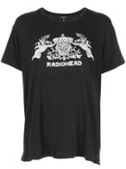 R13 Radiohead Relaxed-fit T-shirt - Black