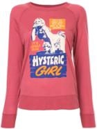 Hysteric Glamour Digital Print Long Sleeve Shirt - Pink & Purple