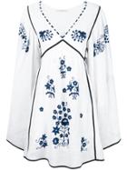 Vita Kin Embroidered Bohemian Style Dress - White