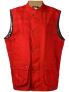 Maison Margiela Vest Jacket, Women's, Size: 40, Red, Cotton/polyester