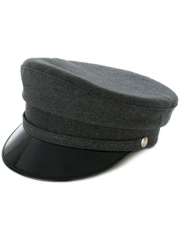 Manokhi Peaked Cap - Grey