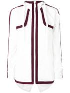 No Ka' Oi Split Back Hooded Jacket, Women's, Size: Xs, White, Nylon/polyester/spandex/elastane
