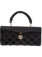 Roberta Di Camerino Vintage Felted Floral Clutch