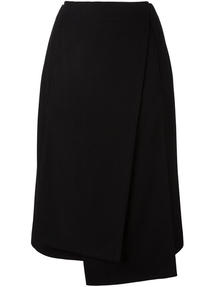 Jil Sander Asymmetric Wrap Skirt
