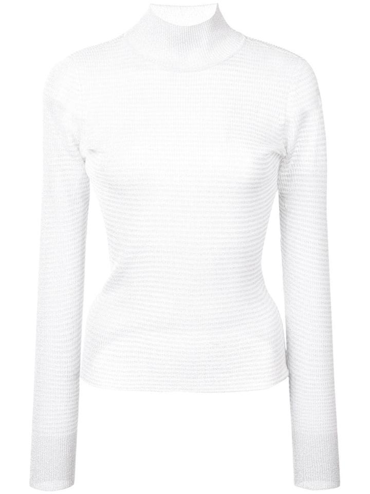 Rag & Bone Turtleneck Jumper - Silver