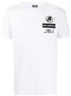 Karl Lagerfeld Logo Patch T-shirt - White