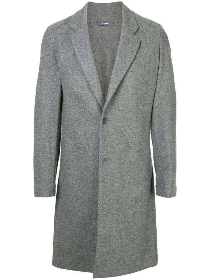Jac+ Jack Classic Evening Coat - Grey
