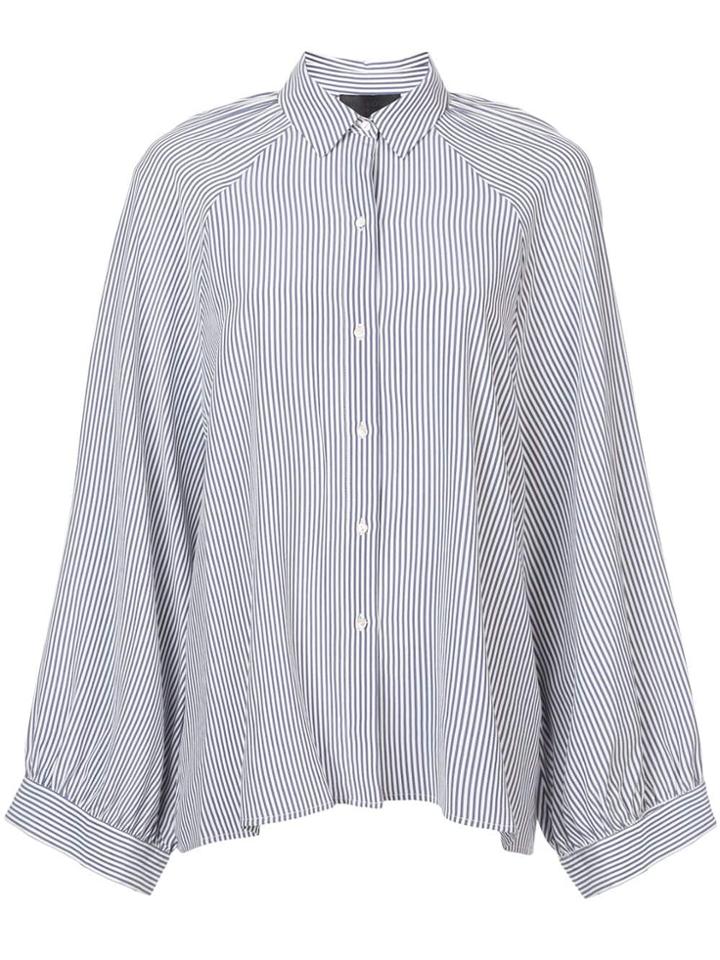 Nili Lotan Striped Shirt - Blue