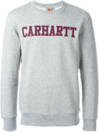 Carhartt Logo Print College Sweatshirt