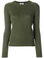 Prada Elbow Patch Sweater - Green