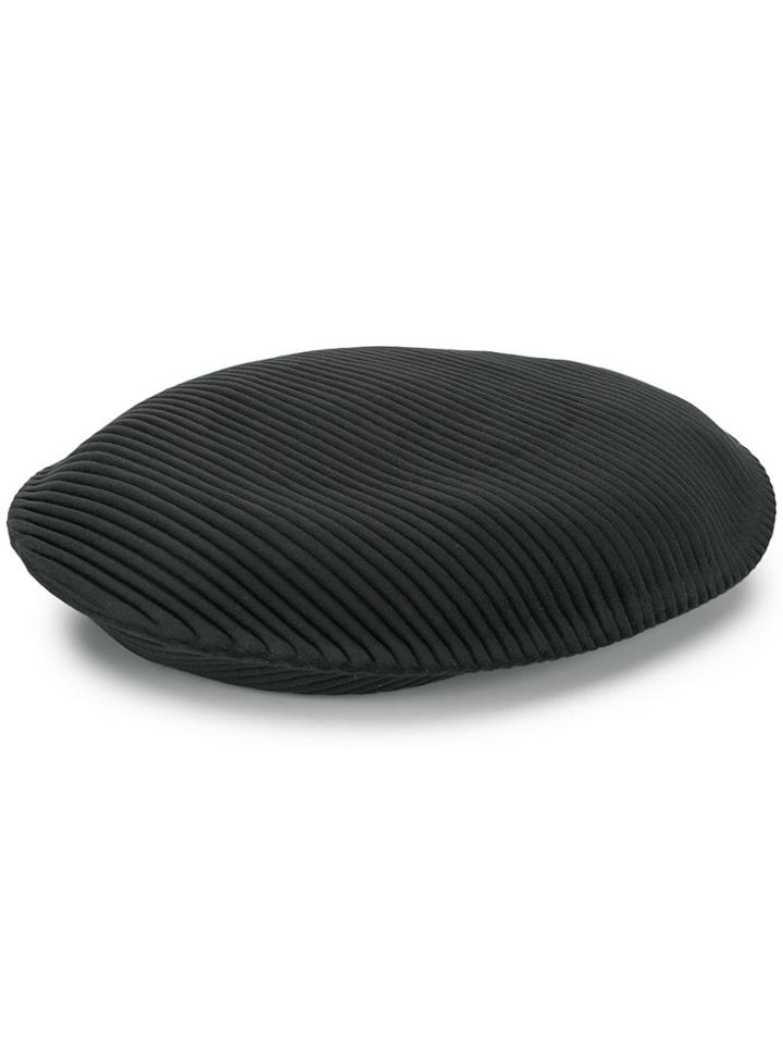 Pleats Please By Issey Miyake Pleated Beret - Black