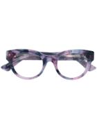 Gucci Eyewear Cat-eye Glasses - Pink & Purple