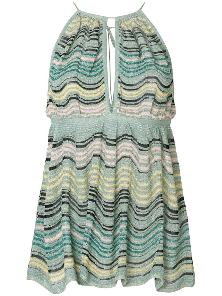 M Missoni Sleeveless Knit Top - Green