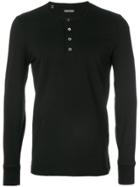 Tom Ford Henley T-shirt - Black