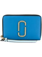 Marc Jacobs Small Zip Around Wallet - Blue