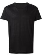 La Perla 'leisure Escape' T-shirt, Men's, Size: Large, Black, Silk/cotton
