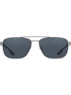 Prada Eyewear Top Bar Square Sunglasses - Grey