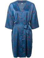 Won Hundred Avril Floral Print Kimono - Blue