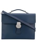 Burberry Square Design Messenger Bag - Blue