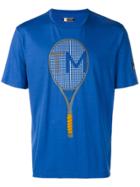 Z Zegna Tennis Graphic Print T-shirt - Blue